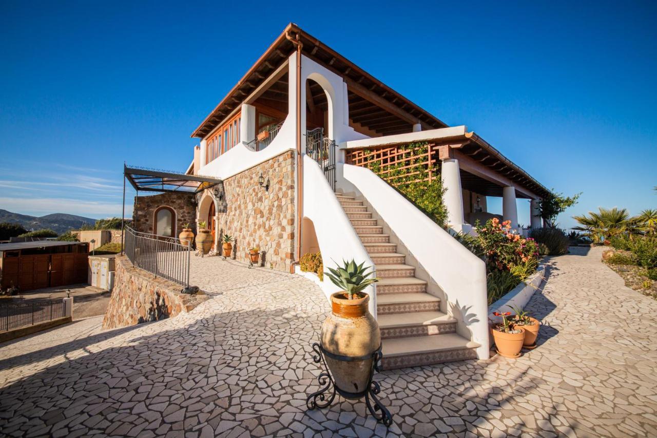 B&B Villa Maristella Lipari  Exteriör bild
